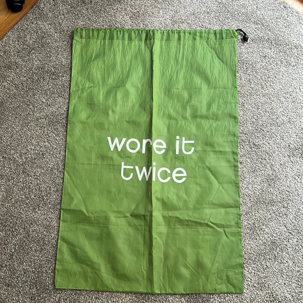 Nylon “Wore it twice” Laundry Bag